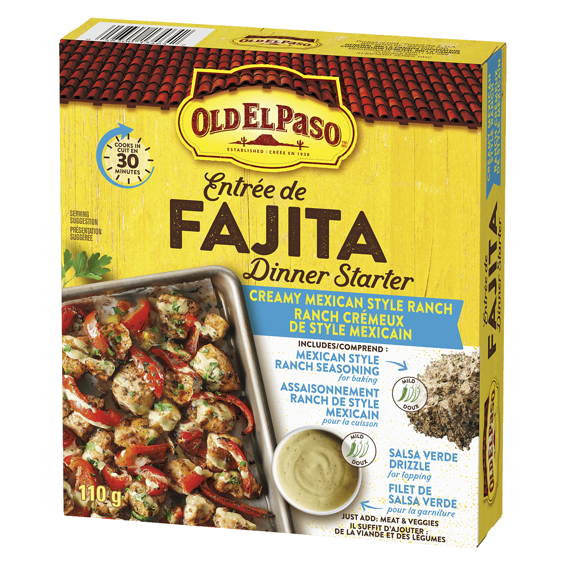 Fajita Dinner Starter – Creamy Mexican Style Ranch